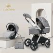 Коляска трансформер 3 в 1 LUXMOM A6