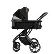 Коляска детская Peppy Tecla 3 в 1 Shadow Black Chrome Edition