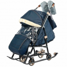 Санки коляска Galaxy Glory Лен