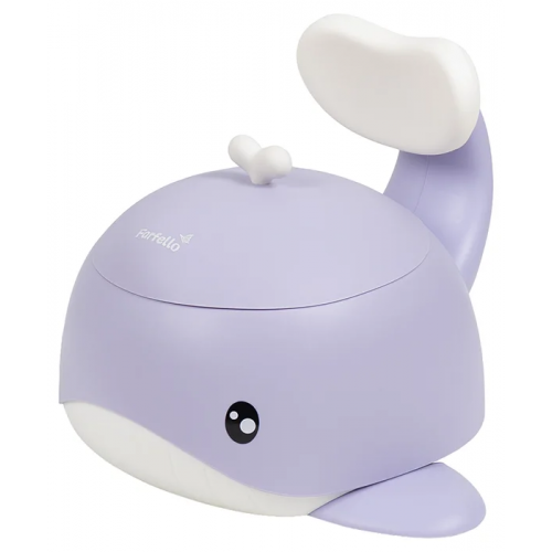 Горшок детский со спинкой и крышкой Farfello A6