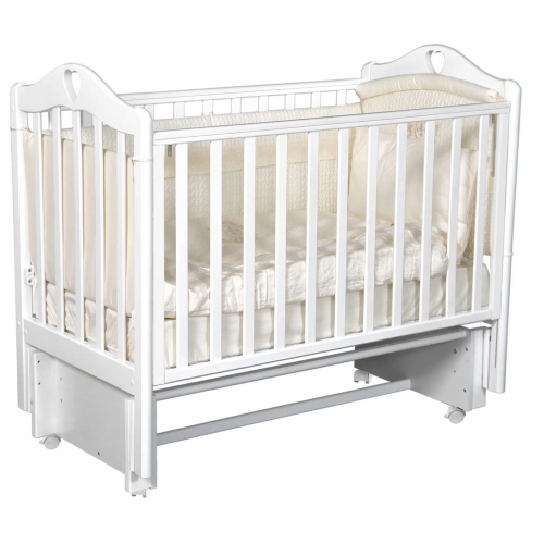 Кроватка Антел Дарина-1 маятник+колеса