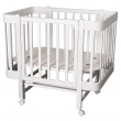 Кроватка детская Indigo Tiny продольный маятник на колесах