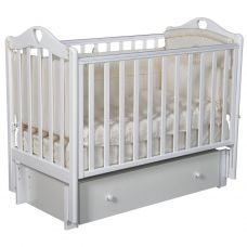 Кроватка детская Антел КАРОЛИНА-4/6 универсальный маятник и ящик