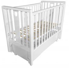 Кроватка Антел Лада маятник+колеса, ящик