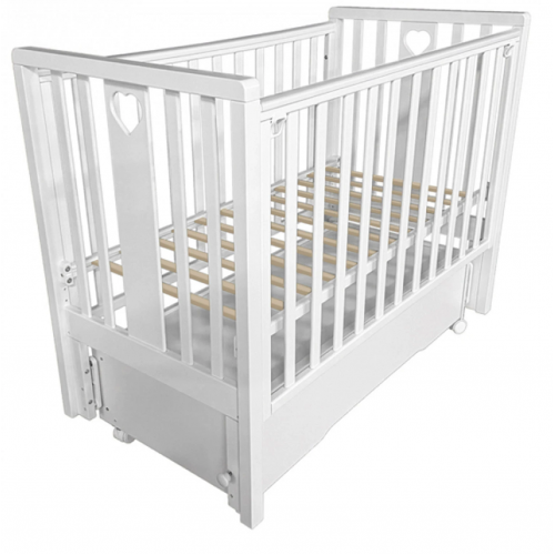 Кроватка Антел Лада маятник+колеса, ящик