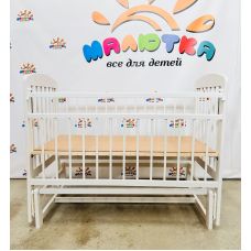 Кроватка детская "Мишутка № 11" (маятник)  Ветлуга