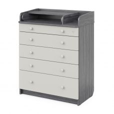 Комод пеленальный Атон MAKS 80/5 ЛДСП с органайзером