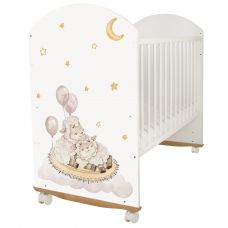 Кроватка детская Indigo With Love колесо-качалка