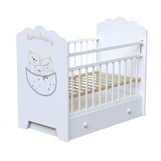 Кроватка детская ВДК Love Sleeping маятник с ящиком Кроватка детская ВДК Love Sleeping маятник с ящиком