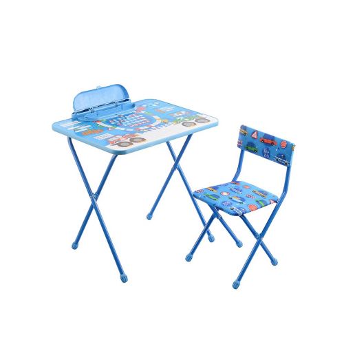 Комплект детской мебели "Познайка" (стол+стул) КП2/БГ Большие гонки