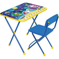 Комплект детской мебели "Познайка" мягкий КП2/8 Математика в космосе