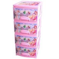 Пластиковый комод Декор Принцесса OR-145