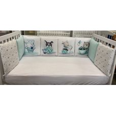Бортик в детскую кроватку Непоседы НЕ-91