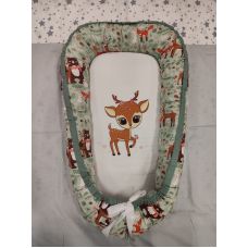 Кокон гнездышко с принтом