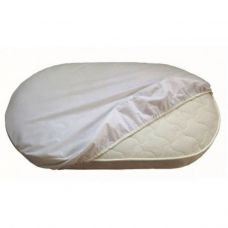 Наматрасник непромокаемый на овальный матрас 75х125 см  махровый
