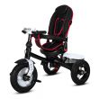 Велосипед трехколесный CITYRIDE D600 12/10 резиновые колеса, фара